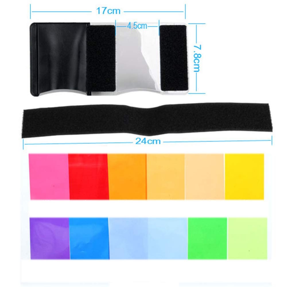 ชุดฟิลเตอร์เจลสำหรับแฟลชกล้อง  - Photography Lighting Product บทวิจารณ์และราคา