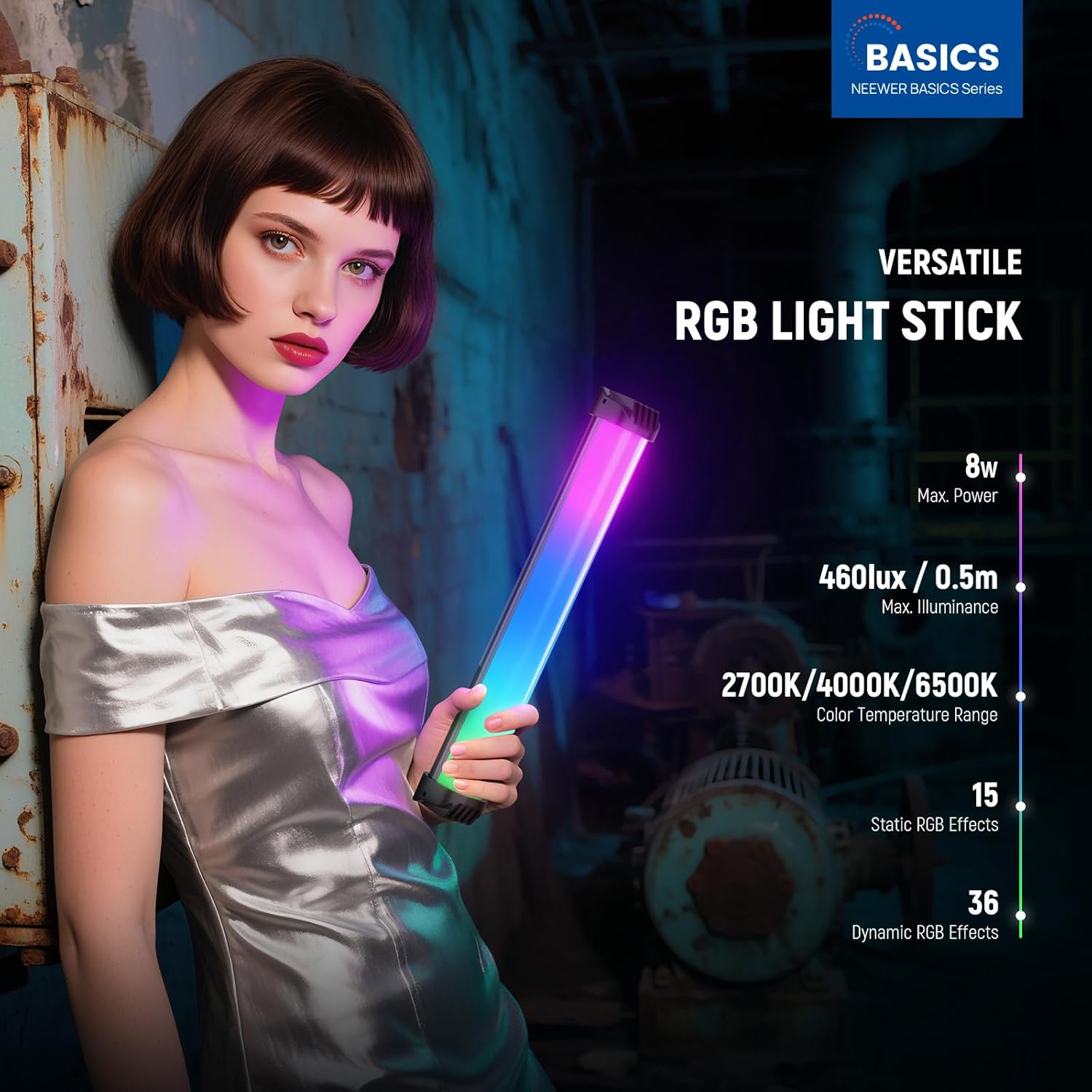 ไฟแท่งแม่เหล็ก NEEWER Basics ข - Torjim Rgb Photography Video Lighting บทวิจารณ์และราคา