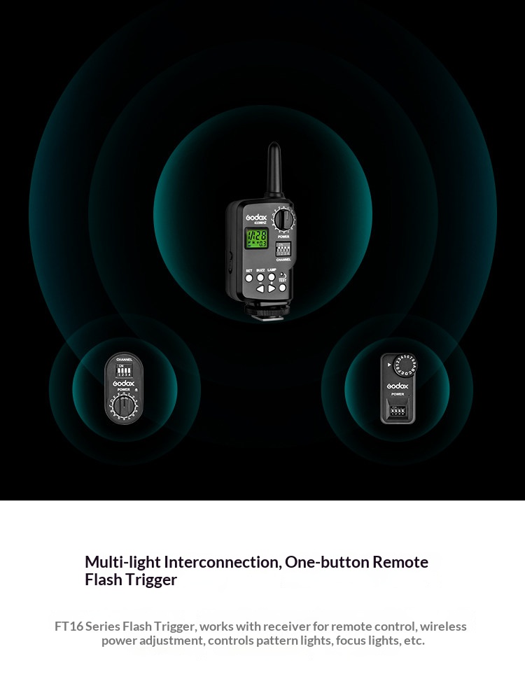 ชุดแฟลชทริกเกอร์ FT-16 ตัวส่งส - Trigger Receiver Set บทวิจารณ์และราคา