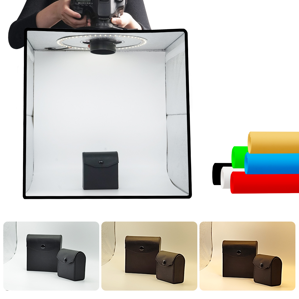 กล่องไฟถ่ายภาพแบบปรับความสว่าง - Photography Lighting Set Up บทวิจารณ์และราคา