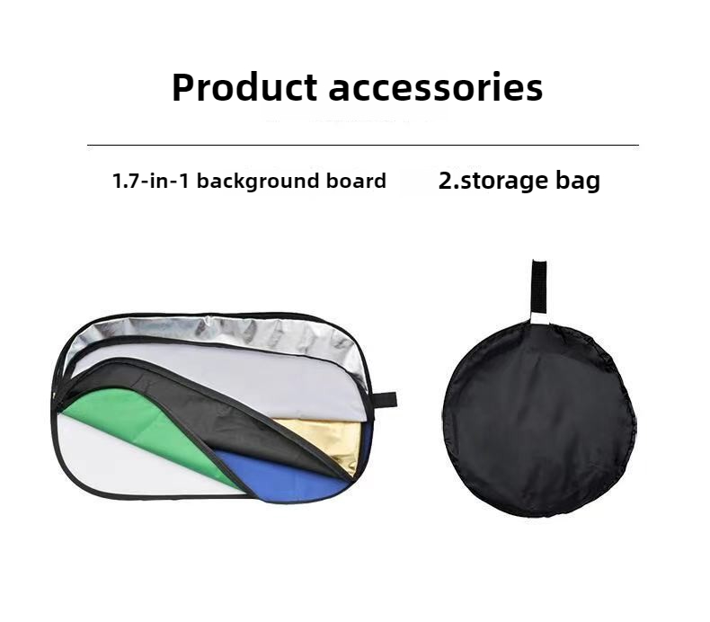 แผ่นสะท้อนแสงแบบพกพาขนาด 60 90 - Photography Lighting Bag บทวิจารณ์และราคา