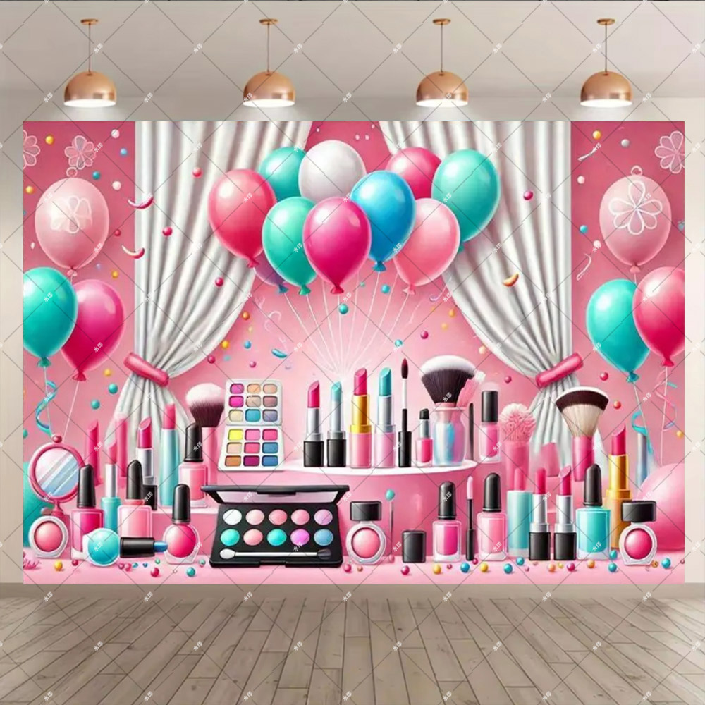 ความงามสีชมพูแต่งหน้าสปาธีมเซ็ - Photography Lighting Backdrop บทวิจารณ์และราคา