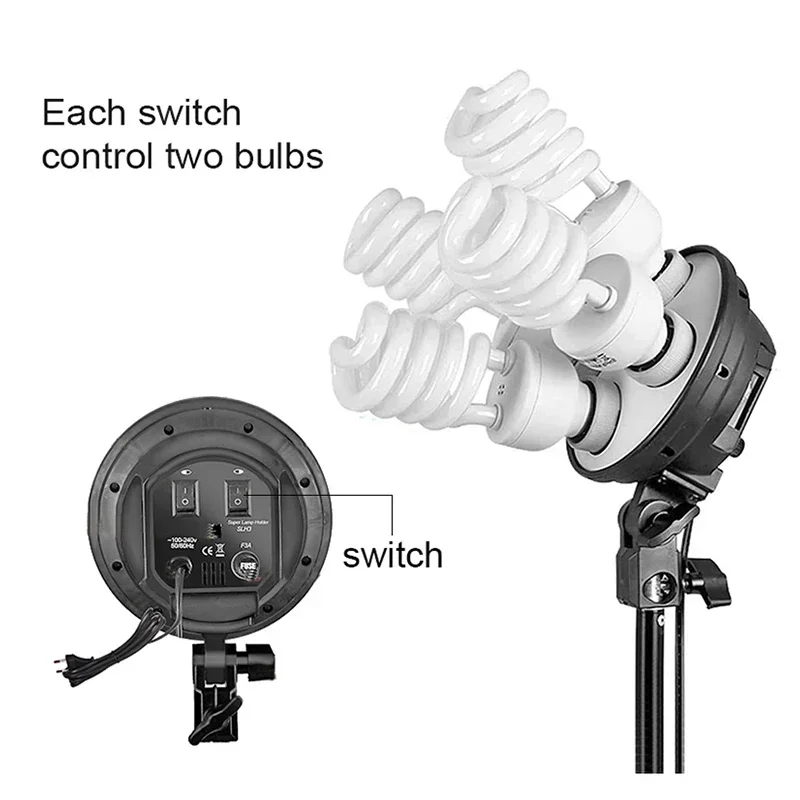 ชุดไฟสตูดิโอถ่ายภาพพร้อมหัวหลอ - Photography Lighting For Portraits บทวิจารณ์และราคา