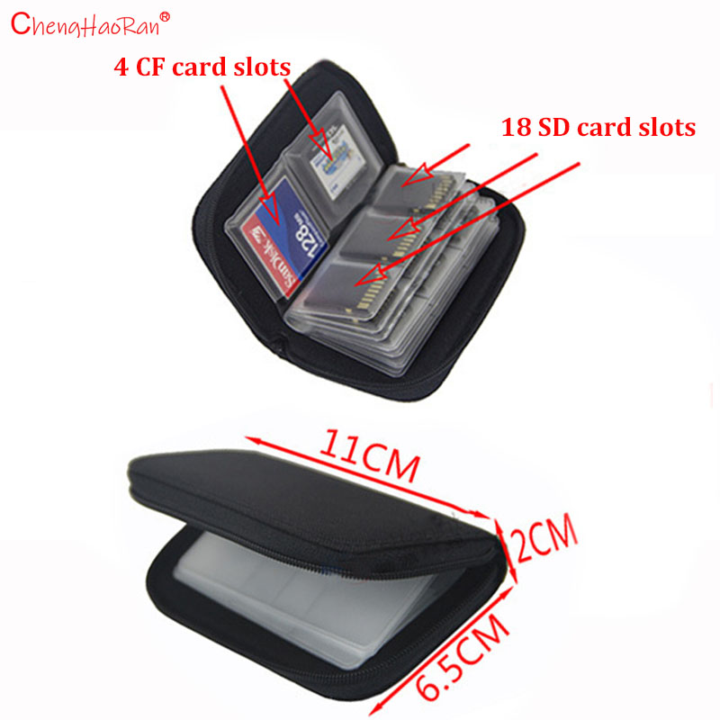 1PC 22-Slot การ์ดหน่วยความจําส - Photography Lighting Bag บทวิจารณ์และราคา