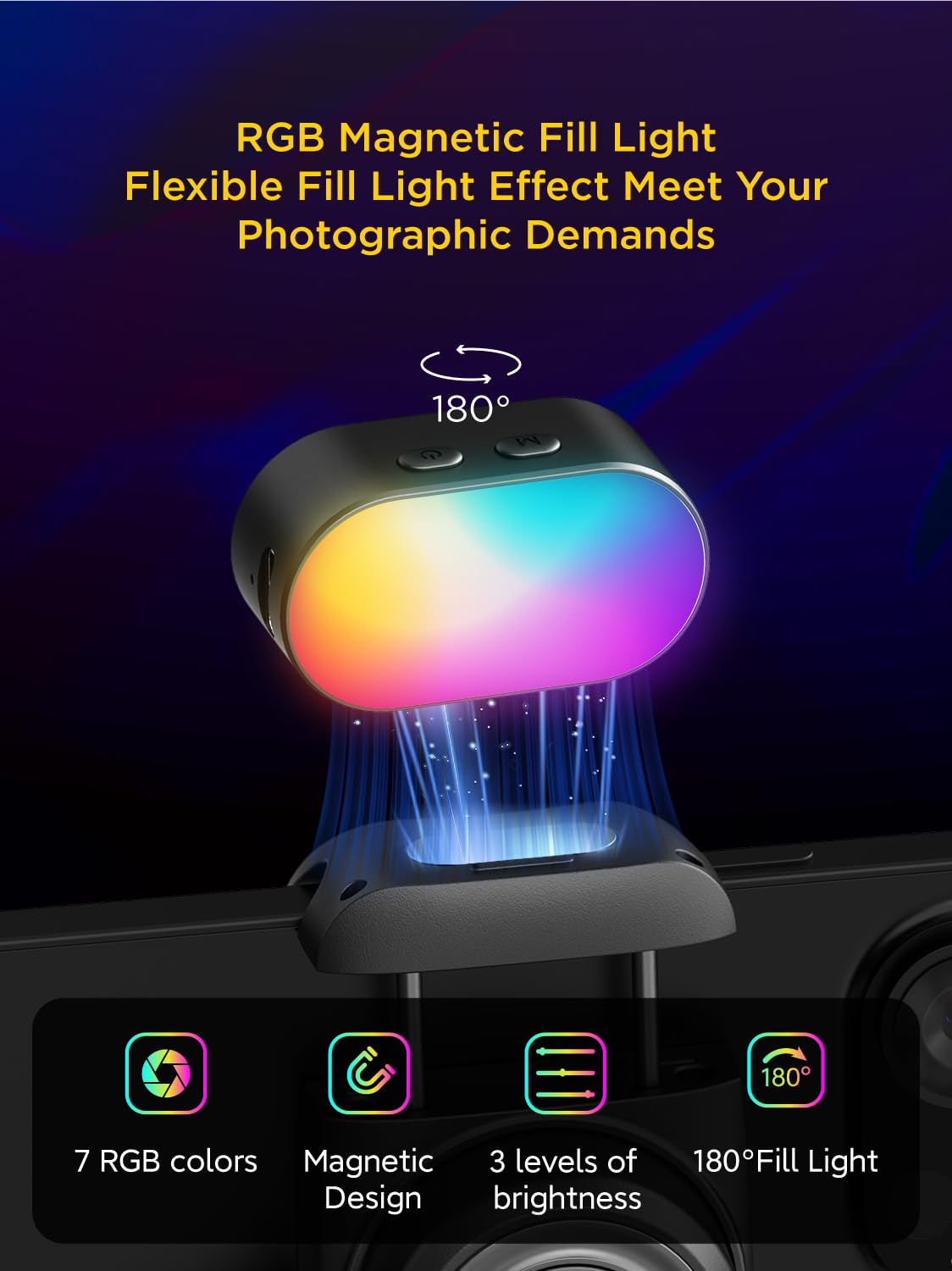 AOCHUAN RGB เติมแสงแม่เหล็กสํา - Torjim Rgb Photography Video Lighting บทวิจารณ์และราคา